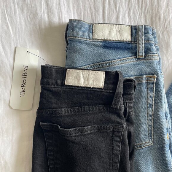 Re/Done Skinny (sz 27) Jean Bundle - Picture 3 of 9